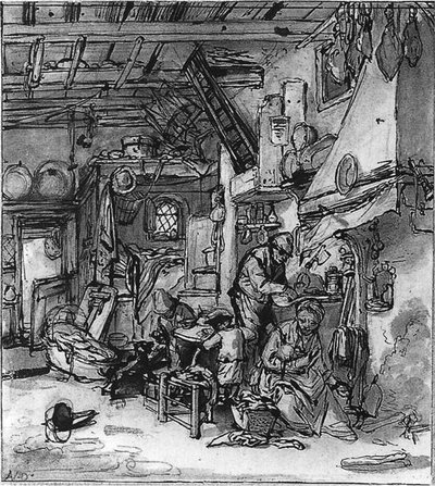 The Family by Adriaen Jansz. van Ostade